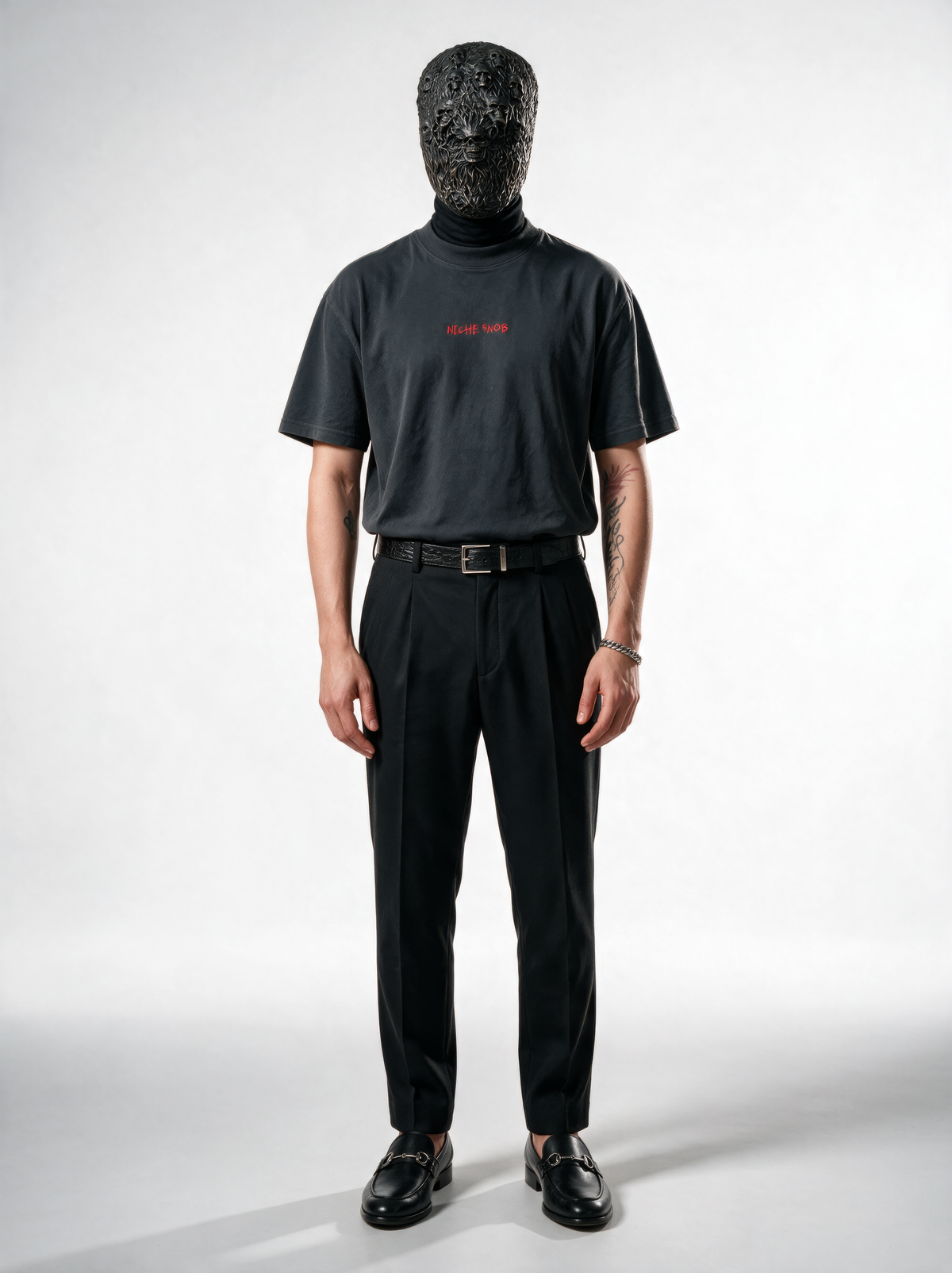 NICHE SNOB  Embroidered Heavyweight Tee